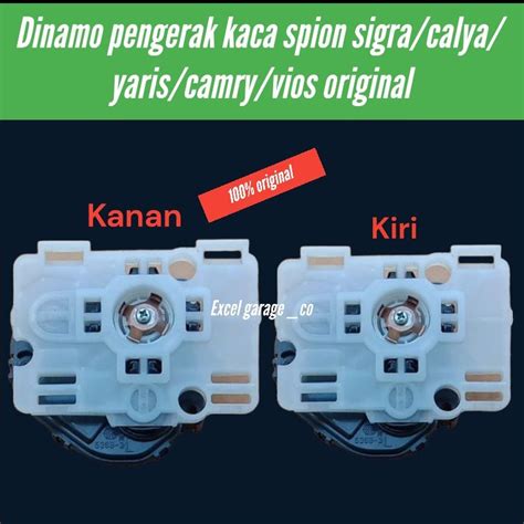 Jual Mesin Dinamo Pengerak Kaca Spion Sigra Livina Calya Yaris Camry