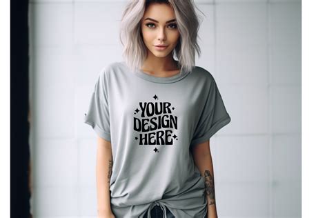 Big Comfort Colors T Shirt Mockup Graphic By Mockup Infinity · Creative Fabrica