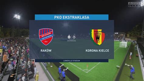 Raków Częstochowa VS Korona Kielce Ekstraklasa FIFA 23 YouTube