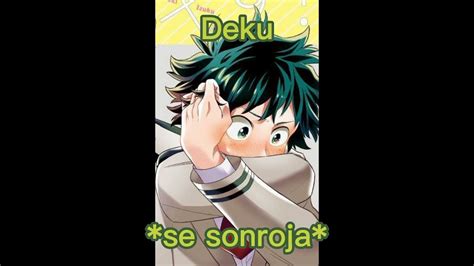 C Mo Reaccionan Los Chicos De Bnha Si Le Das Un Beso Youtube