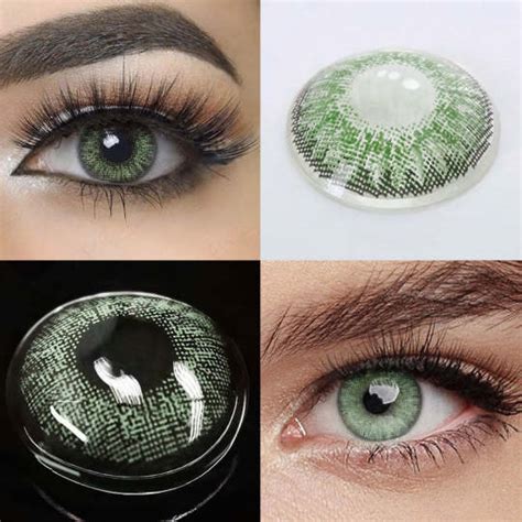 Pure Green Contacts - Sapphire Green Lenses for Stunning Eyes