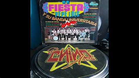 Cumbia Y Ron Pepe Luis Y Su Banda Universitaria Formato Lp Rpm