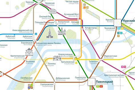 Moscow Rail Map - A Smart City Guide Map, Even Offline!