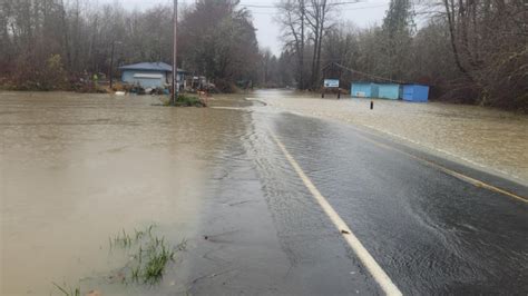 Washington Under Flood Threat As Rainfall Snowmelt Cause Major Rivers