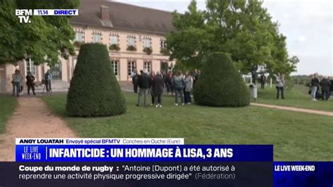 Mort de Lisa un hommage rendu à la fillette de 3 ans à Conches en