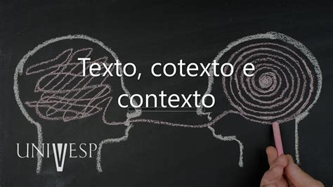 Linguagem e Significação Texto cotexto e contexto YouTube