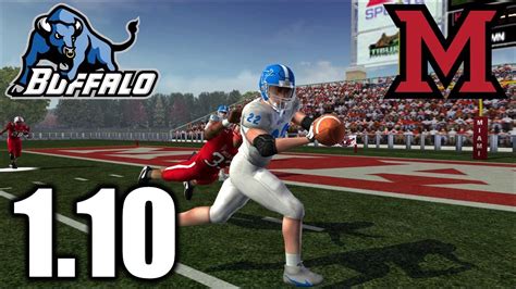 Buffalo At Miami Oh S1 E10 Ncaa Football 06 Dynasty Youtube