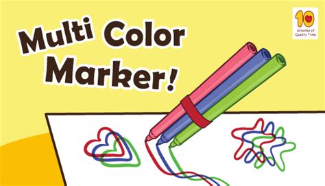 Multi Color Marker - 10 Minutes of Quality Time