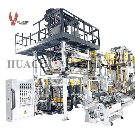 Automatic High Speed Hdpe Ldpe Aba Film Blowing Machine Price With