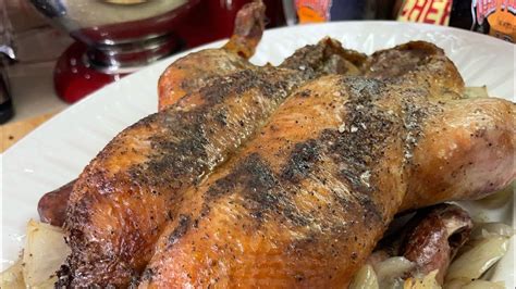 ROASTED DUCK IS NOT ONLY FOR THE HOLIDAYS/OLD SCHOOL ROASTED WHOLE DUCK ...