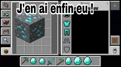 Jai Enfin Trouvé Du Diamant Sur Minecraft Youtube