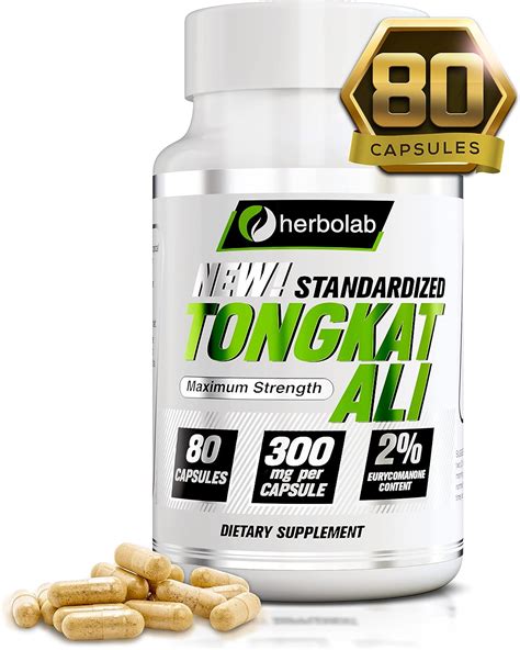 Herbolab Tongkat Ali For Men Root Supplement 200 1