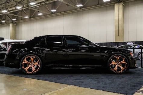 Custom Chrysler 300 On Gold Forgiato Wheels 26 Inch Big Rims Big