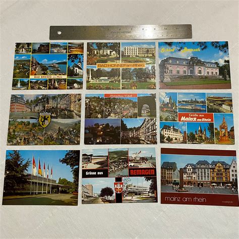 45 Vintage German Postcards Assorted Scenes From 1970's-80's Germany
