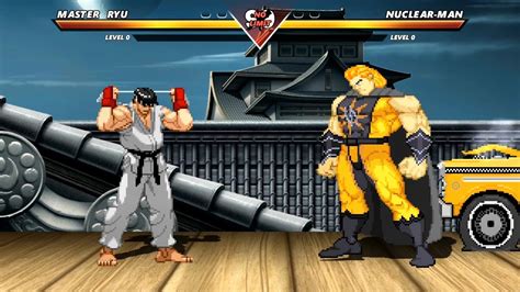 RYU Vs NUCLEAR MAN Highest Level Amazing Fight YouTube