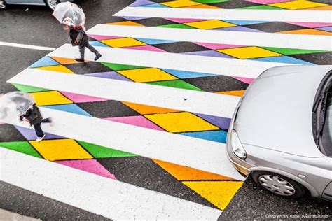 Le Strisce Pedonali Di Madrid Diventano Multicolor Grazie Alla Street