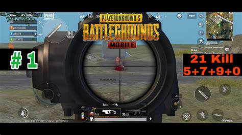 Pubg Mobile Super Amazing 21 Kill Intense Match Chicken Dinner