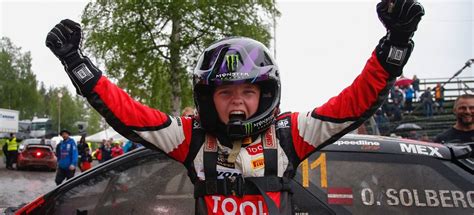 Oliver Solberg Gana Su Primer Rally Puro Motor