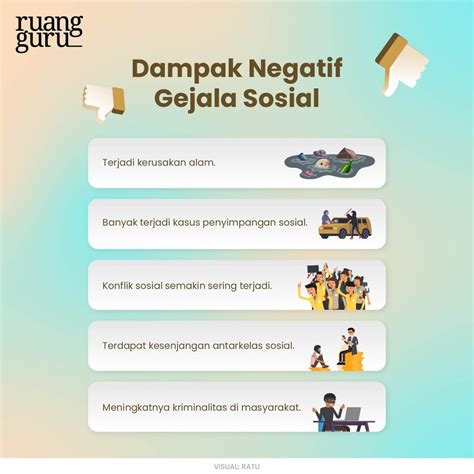 Dampak Positif Dan Negatif Gejala Sosial Dalam Masyarakat Sosiologi