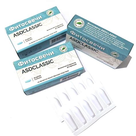 Купить Свечи ASDCLASSIC. 30 шт. (блистер) по цене 1 230 руб. в зеленой ...