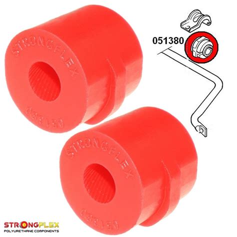 Front Anti Roll Bar Mount Polyurethane Bushes 17 22mm