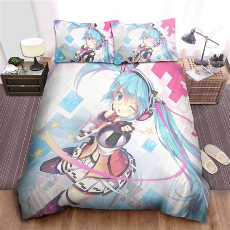 Hatsune Miku Freely Tomorrow Bed Sheets Duvet Cover Bedding Sets