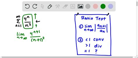 Solved In Exercises Use The Ratio Test To Determine The