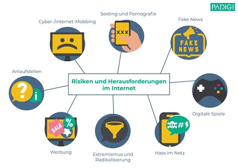 Berblick Risiken Und Herausforderungen Im Internet Padigi