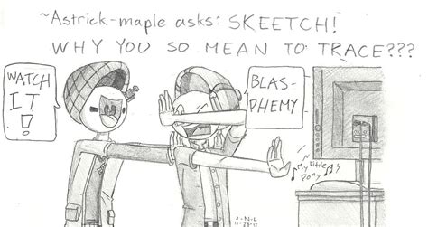 Ask Sketch Meanie By Trace 101 On Deviantart