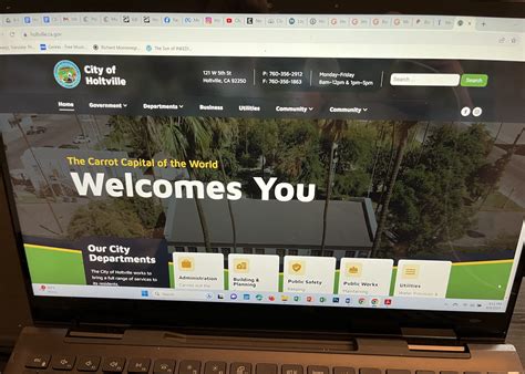 Holtville City Website Gets A Redesign » Holtville Tribune