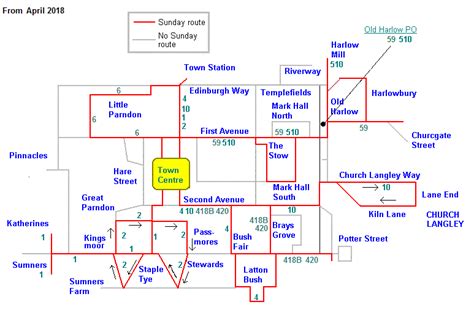 Harlow Bus Travel Information - Maps