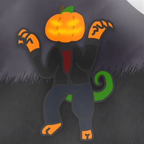 Spooky Pumpkin Guy By Receptivemangle1000 On Deviantart