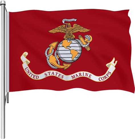 Usmc Marine Corps Flag 3x5 Outdoor Double Sided Heavy