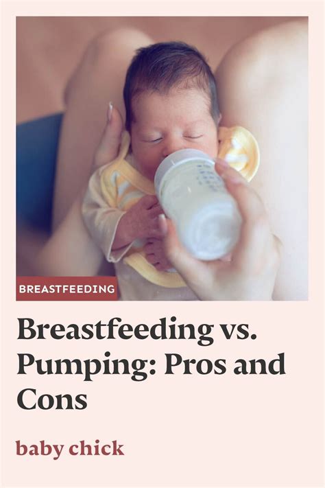 Pumping Vs Breastfeeding Pros And Cons Of Each Artofit