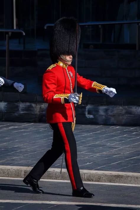 Gruesome reason why Queen's Guards wear helmet straps under chin in puzzling look - Daily Record