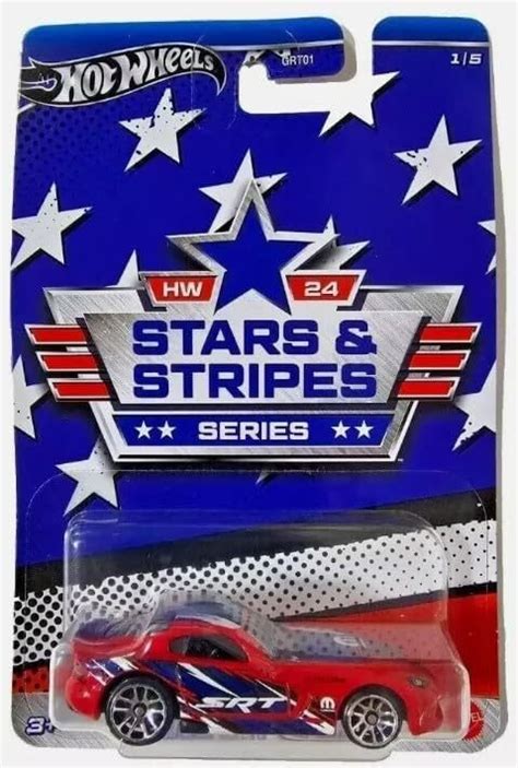 Hot Wheels 1 64 Modellino Di Auto 5 Set Completo Della Serie Stars Stripes Hot Wheels