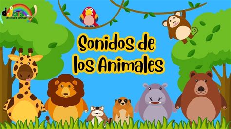 Sonidos De Los Animales Nombres De Los Animales Animales Animados