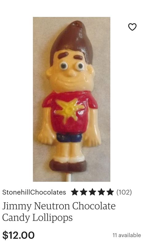 Cursed Jimmy Neutron Lollipops Rstrangestproducts