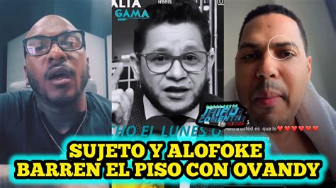 Sujeto Oro Y Alofoke Barren El Piso Con Ovandy Camilo Por Coger El Su