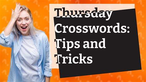 Are Thursday Crosswords Harder YouTube