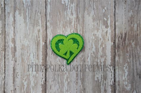 Clover Heart Pinkpolkadotfelties