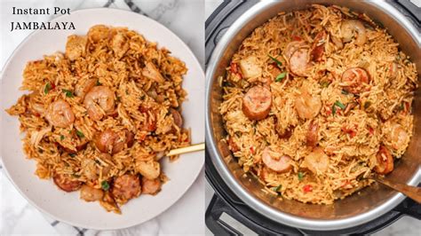 Instant Pot Jambalaya Fast And Simple Jambalaya Recipe Easy Instant Pot Recipes