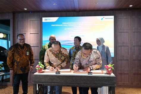 Pertamina Gas Dan Pertamina Patra Niaga Sinergi Bangun Pipa Bbm