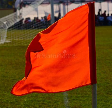 Corner Flags Football Match Stock Photo Stock Photo Image Of