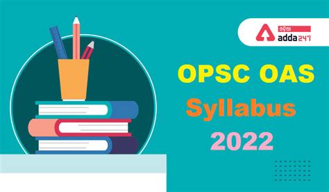 Opsc Ocs Syllabus Odisha Civil Services Exam Pattern