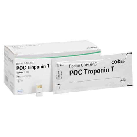 Roche CARDIAC POC Troponin T Test Strips For Cobas H 232 DocCheck Shop