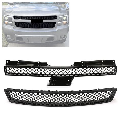 For Chevy Tahoe Suburban Avalanche Mesh Front Bumper Grille Grill