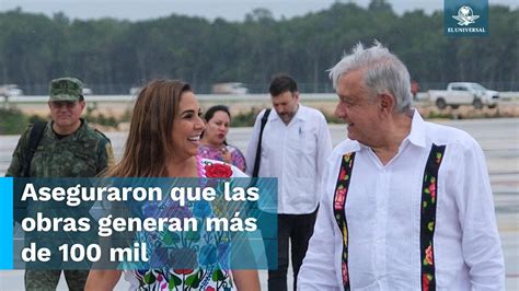 Amlo Y Mara Lezama Supervisan Construcci N Del Aeropuerto Internacional