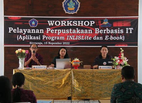 Workshop Layanan Perpustakaan Berbasis It Perpustakaan Universitas