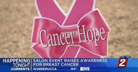 Salon Event Raises Breast Cancer Awareness News